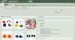 Desktop Screenshot of coonies.deviantart.com