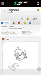 Mobile Screenshot of kijimoto.deviantart.com