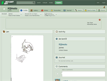 Tablet Screenshot of kijimoto.deviantart.com