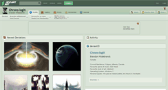 Desktop Screenshot of chrono-logix.deviantart.com