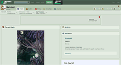 Desktop Screenshot of burntool.deviantart.com
