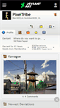 Mobile Screenshot of pixeltribe.deviantart.com