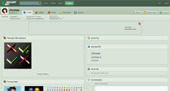 Desktop Screenshot of chosnas.deviantart.com