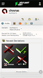 Mobile Screenshot of chosnas.deviantart.com