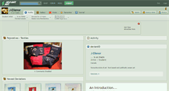 Desktop Screenshot of j-ellenor.deviantart.com