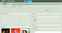 Desktop Screenshot of andend.deviantart.com