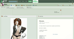 Desktop Screenshot of mrew.deviantart.com