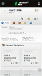 Mobile Screenshot of marc1986.deviantart.com