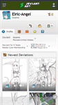Mobile Screenshot of elric-angel.deviantart.com