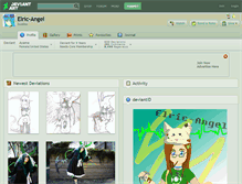 Tablet Screenshot of elric-angel.deviantart.com