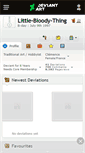 Mobile Screenshot of little-bloody-thing.deviantart.com