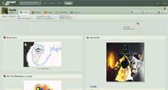 Desktop Screenshot of fayde.deviantart.com