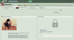 Desktop Screenshot of lenaleesan22.deviantart.com