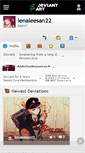 Mobile Screenshot of lenaleesan22.deviantart.com