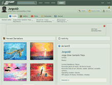 Tablet Screenshot of jorgeaid.deviantart.com