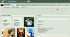 Desktop Screenshot of photoboy11.deviantart.com