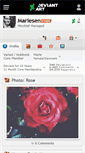 Mobile Screenshot of mariesen.deviantart.com