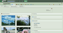 Desktop Screenshot of gentsochiken.deviantart.com