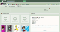 Desktop Screenshot of kirayin.deviantart.com