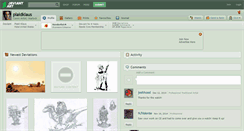 Desktop Screenshot of plaidklaus.deviantart.com