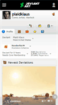 Mobile Screenshot of plaidklaus.deviantart.com