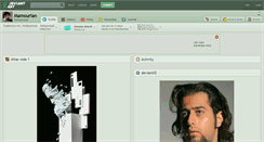 Desktop Screenshot of mamourian.deviantart.com