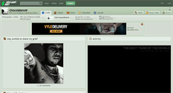 Desktop Screenshot of chocolatenoir.deviantart.com