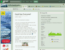 Tablet Screenshot of 3d-enchantment.deviantart.com
