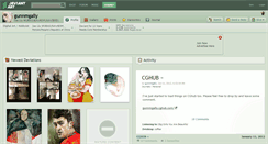 Desktop Screenshot of gunnmgally.deviantart.com