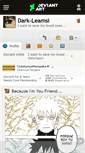 Mobile Screenshot of dark-leamsi.deviantart.com