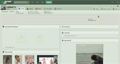 Desktop Screenshot of catika612.deviantart.com
