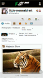 Mobile Screenshot of little-mermaid-art.deviantart.com