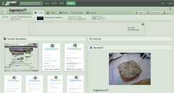 Desktop Screenshot of eagletalon77.deviantart.com
