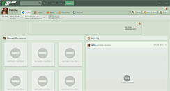 Desktop Screenshot of irakika.deviantart.com