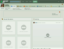 Tablet Screenshot of irakika.deviantart.com