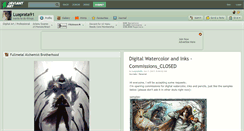 Desktop Screenshot of luaprata91.deviantart.com