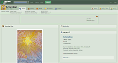 Desktop Screenshot of betseydean.deviantart.com