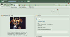 Desktop Screenshot of jedi-with-wings.deviantart.com