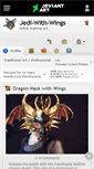 Mobile Screenshot of jedi-with-wings.deviantart.com