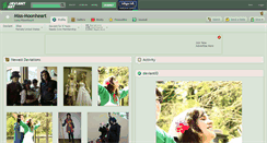 Desktop Screenshot of miss-moonheart.deviantart.com