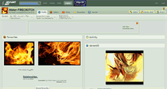 Desktop Screenshot of mister-firecrotch.deviantart.com
