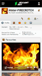 Mobile Screenshot of mister-firecrotch.deviantart.com