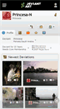 Mobile Screenshot of princesa-n.deviantart.com