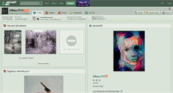 Desktop Screenshot of mikau-010.deviantart.com