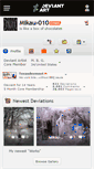 Mobile Screenshot of mikau-010.deviantart.com