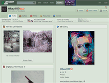 Tablet Screenshot of mikau-010.deviantart.com