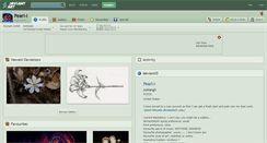 Desktop Screenshot of pearl-i.deviantart.com