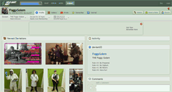 Desktop Screenshot of foggygolem.deviantart.com