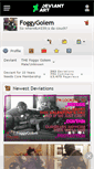 Mobile Screenshot of foggygolem.deviantart.com
