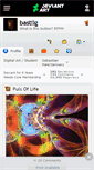 Mobile Screenshot of bastilg.deviantart.com